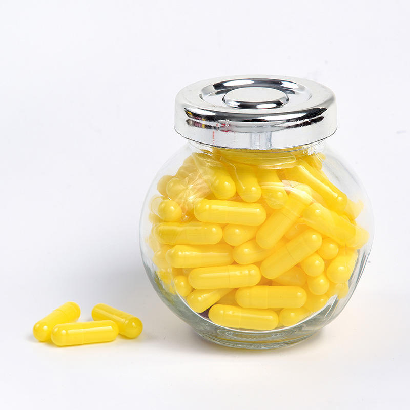 Whole Yellow Medicinal Empty Vacant Gelatin Capsules