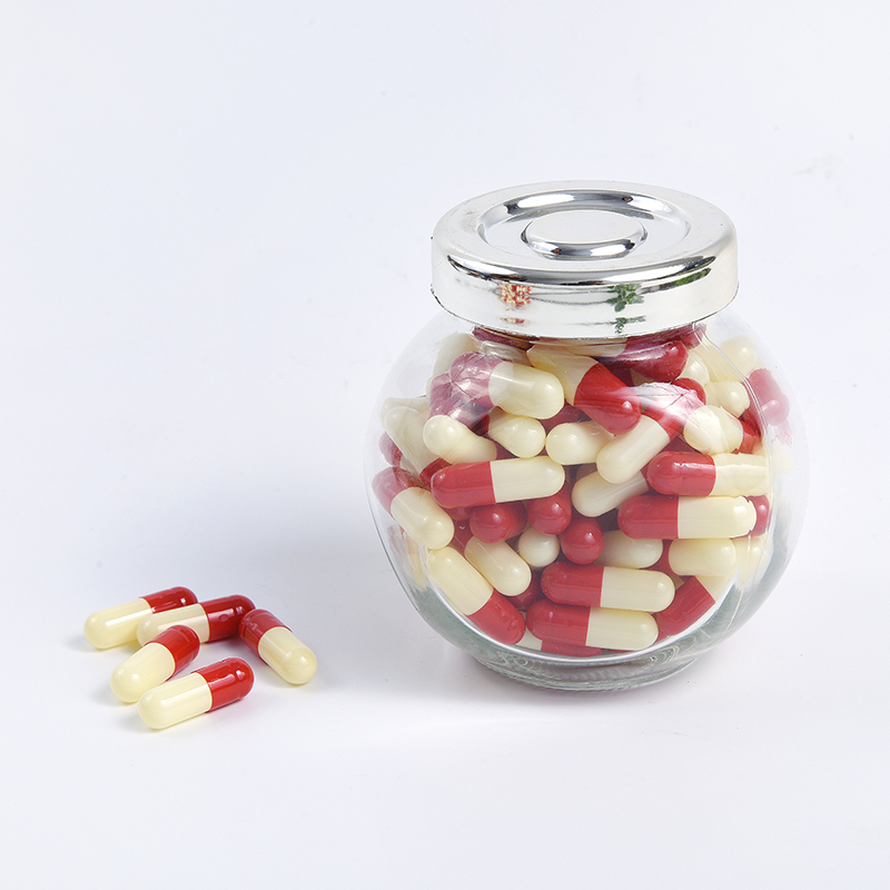 Light Yellow & Red Empty Gelatin Capsules Smell Masking